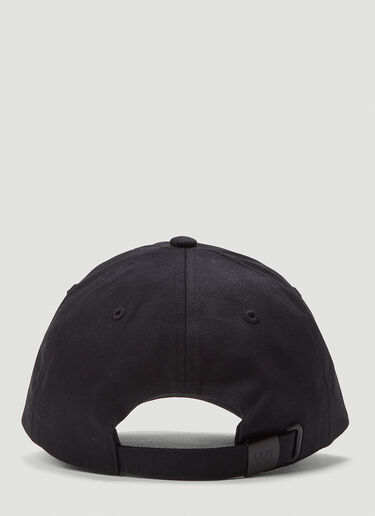 Logo-Patch Cap Y-3 Logo-Patch Cap Black yyy0349037