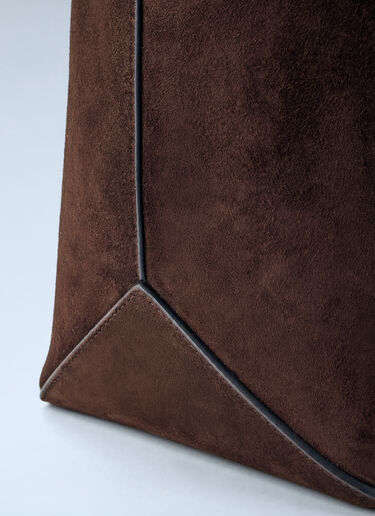 Medium N/S Park Edge Tote Bag The Row Medium N/S Park Edge Tote Bag Brown row0264090