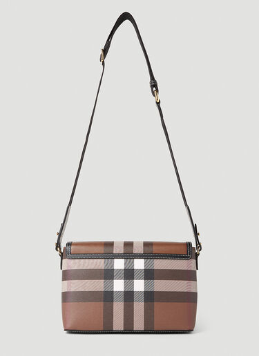 Burberry 체크 노트 숄더백 브라운 bur0251066