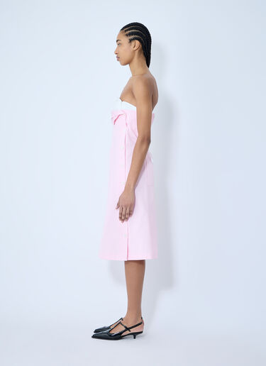 Miu Miu Poplin Dress Cream miu0260041