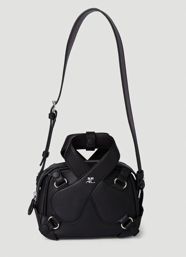 Courrèges Loop Handbag Black cou0250012