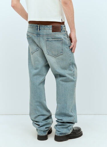 Miu Miu Five Pocket Jeans Blue miu0355001