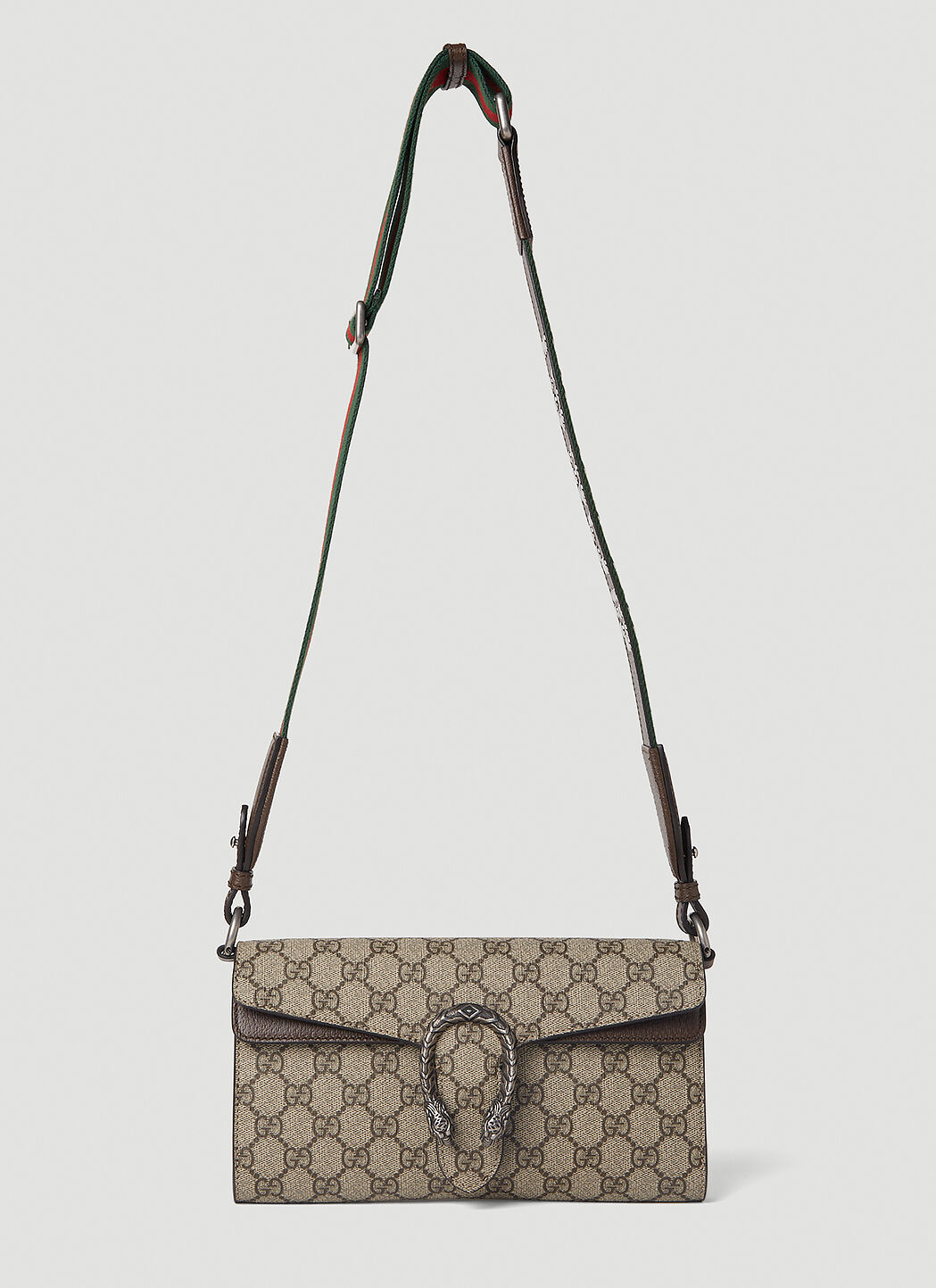 Gucci Dionysus Embellished Shoulder Bag Brown guc0251246