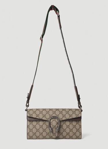 Gucci Dionysus Embellished Shoulder Bag Brown guc0251104