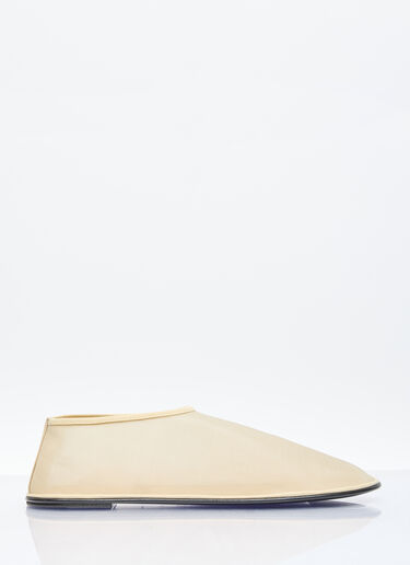 The Row Sock Ballerina Flats Beige row0256036