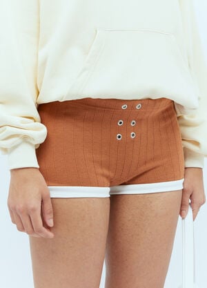 Praying God's Favorite Short Shorts Brown pry0254009