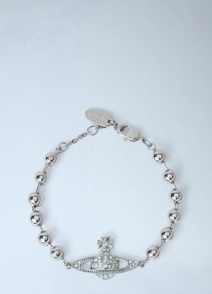 Vivienne Westwood Thames Mini Bas Relief Bracelet Silver vvw0264050