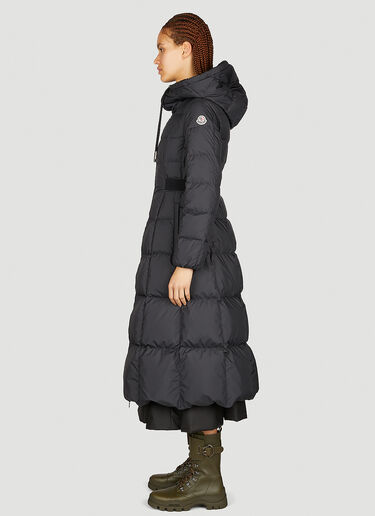 Moncler Faucon Long Down Coat Black mon0254019