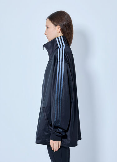 Y-3 Satin Gradient 3 Stripes Track Jacket Black yyy0365009