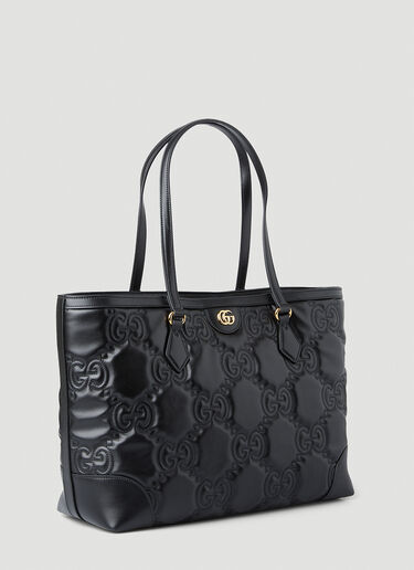 Gucci GG Matelassé Medium Tote Bag Black guc0250158
