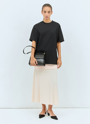 Jil Sander Ghost Square Crossbody Bag Black jil0257015