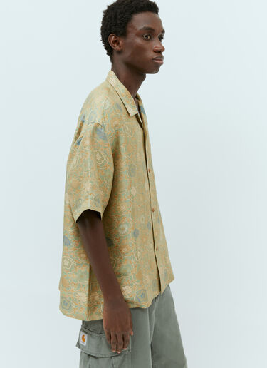 Visvim Copa Short Sleeve Shirt Green vis0154003