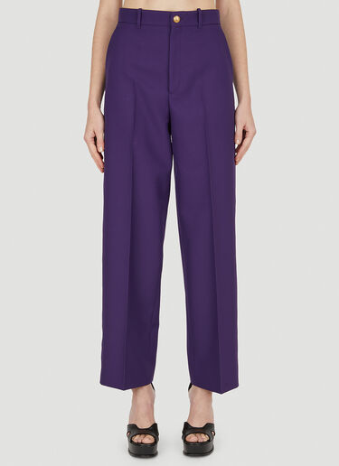 Gucci Gauze Pants Purple guc0251288