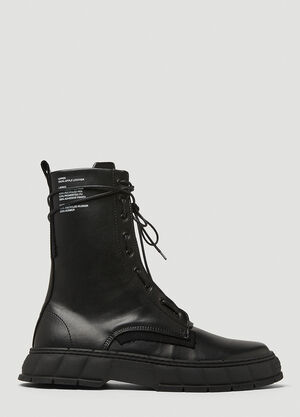 Virón 1992 Apple Leather Boots Black vir0352011