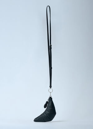 Lemaire Croissant Coin Pouch Crossbody Bag Black lem0360004