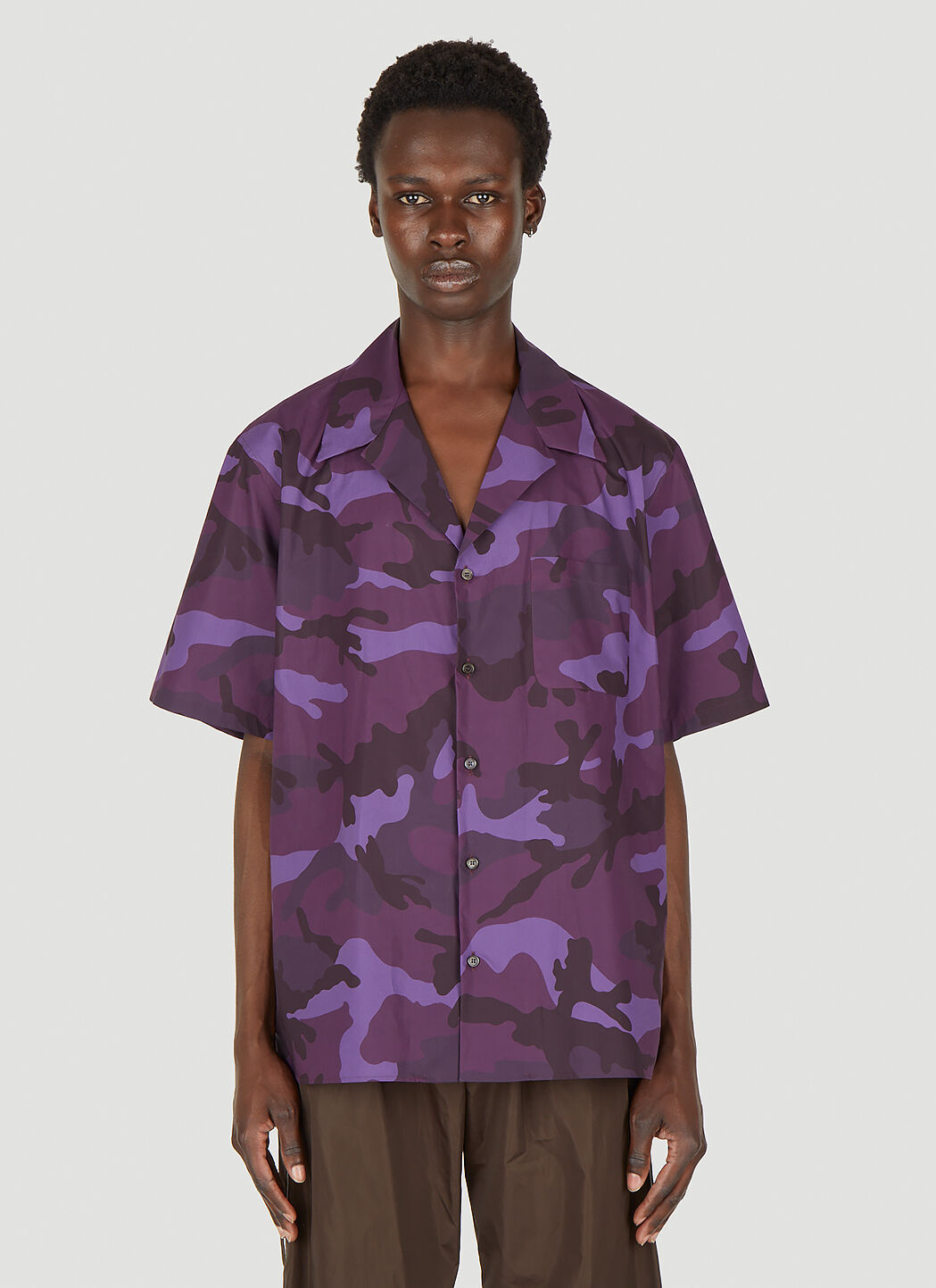 Valentino 2025 camouflage shirt