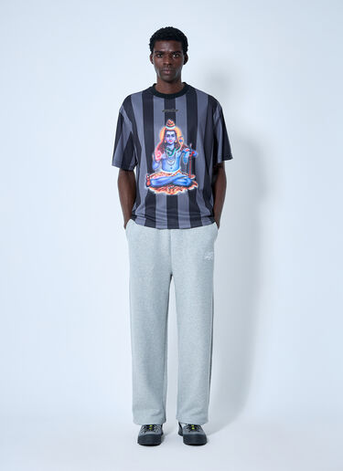 Awake NY ロゴモチーフTシャツ ブラック awk0160012