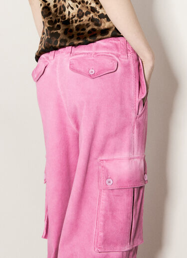 Cotton Cargo Pants Dolce & Gabbana Cotton Cargo Pants Pink dol0255019