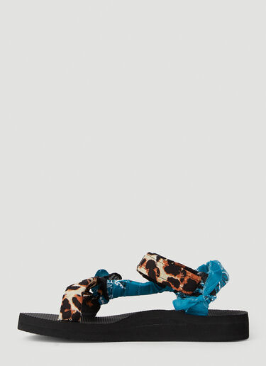 Arizona Love Bandana Leopard Trekky Sandals Blue arz0252003
