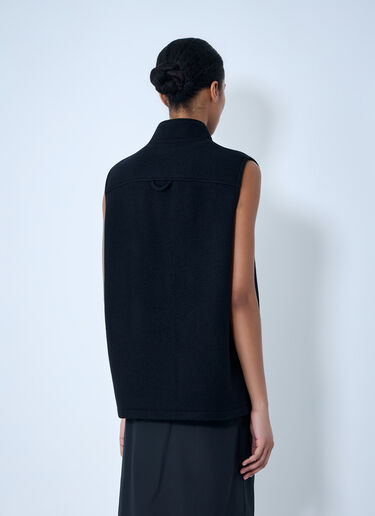 RIER High-Neck Zip Vest Black rrr0364005