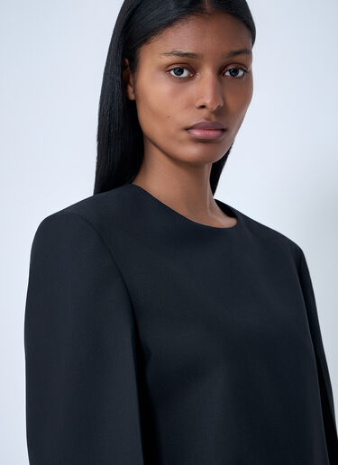 TOTEME Tailored Blouse Black tot0263015