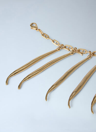 Jacquemus Le Collier Haricots Necklace Gold jac0264034