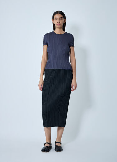 Pleated Skirt Pleats Please Issey Miyake Pleated Skirt Black plp0262003