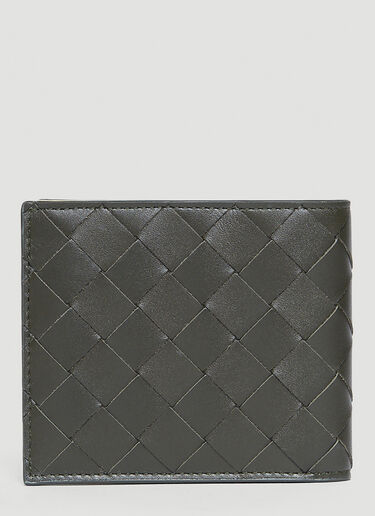 Bottega Veneta Bi-Fold Wallet Grey bov0145016