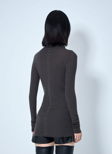 Rick Owens LS Tube Top Grey ric0265034