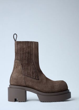 Rick Owens Beatle Bogun Boots Brown ric0262021