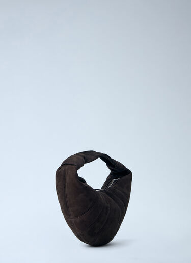 Lemaire Mini Fortune Croissant Handbag Brown lem0264033