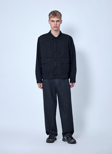 Massimo Osti Studio Wide-Leg Tailored Trousers Black mao0166009