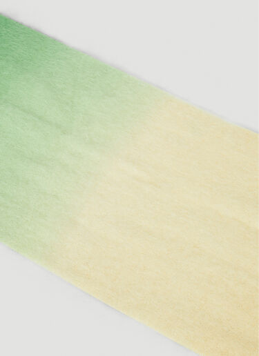 GANNI Gradient Scarf Green gan0251072