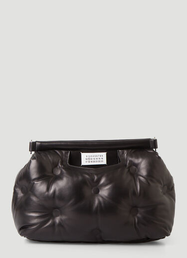 Maison Margiela Glam Slam Medium Clutch Bag Black mla0245020