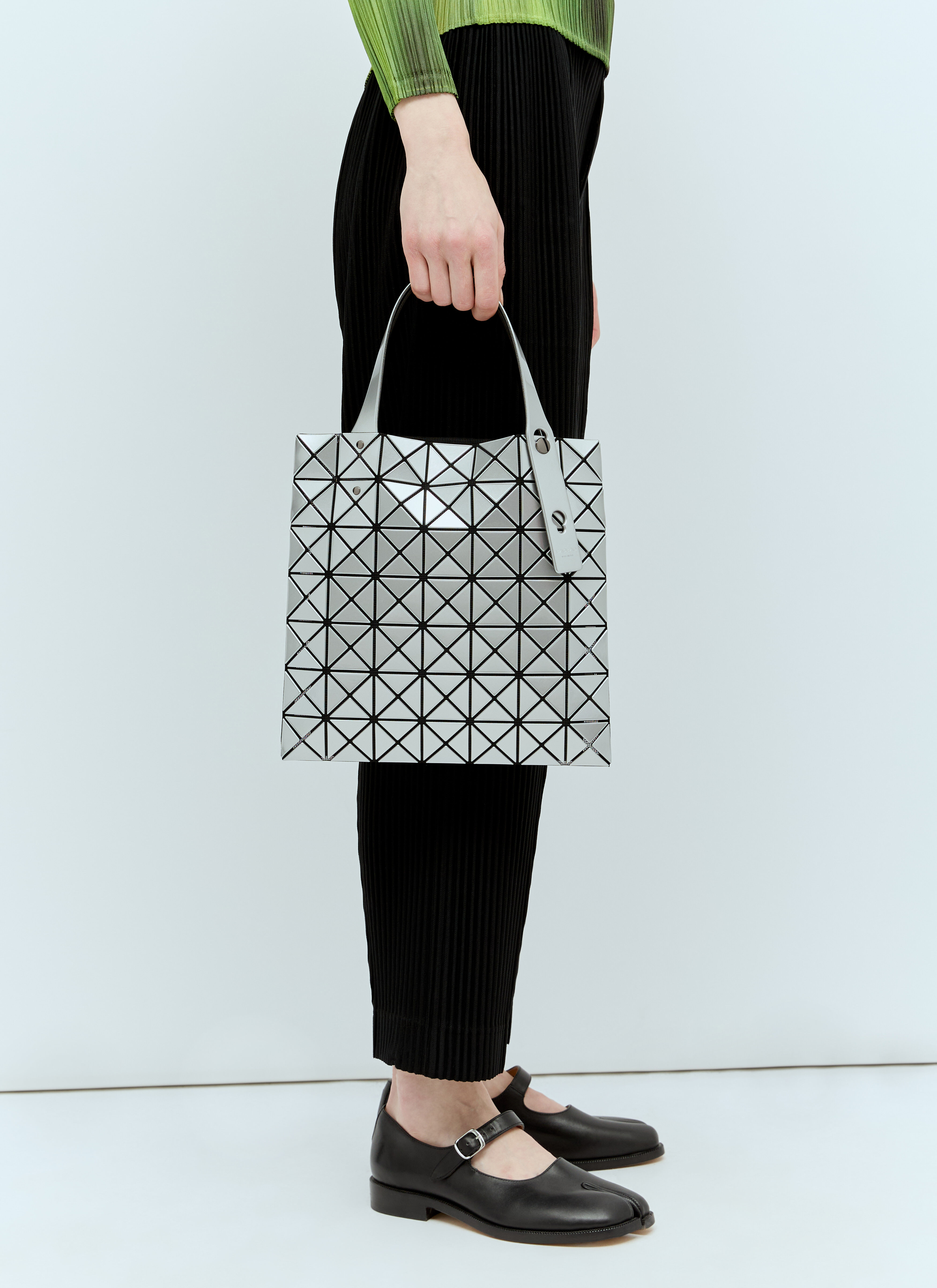 Bao Bao Issey Miyake Women's' Prism Basic Tote Bag in Silver | LN-CC®