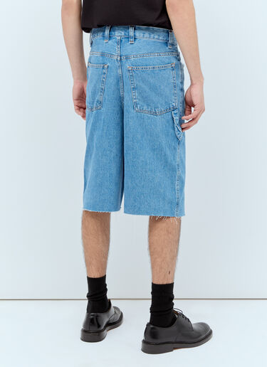 A.P.C. Oakland Denim Bermuda Shorts Blue apc0156009