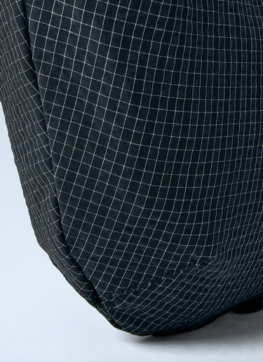 Comme des Garçons Homme Grid Check Shoulder Bag Black cdh0164005