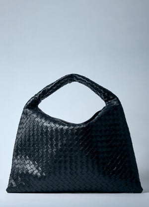 Bottega Veneta Large Hop Shoulder Bag Black bov0259029