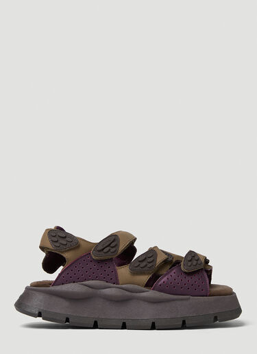 Quest Platform Sandals Eytys Quest Platform Sandals Brown eyt0349056