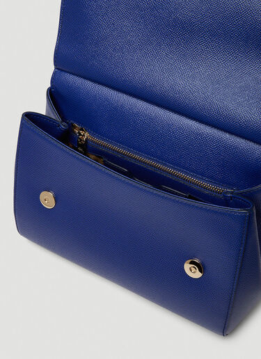 Dolce & Gabbana Sicily Shoulder Bag Blue dol0249078