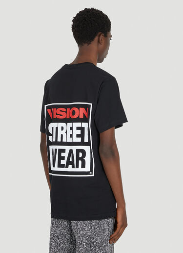 Vision Street Wear OG Box 徽标 T 恤 黑色 vsw0150001