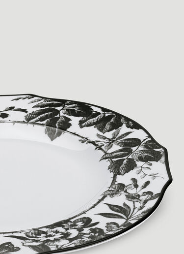 Gucci Set of Two Herbarium Dinner Plates Black wps0690076