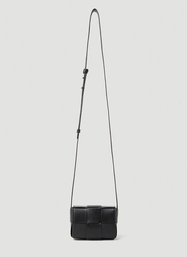 Bottega Veneta Men's Mini Intrecciato Leather Crossbody Bag