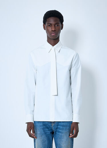 Jil Sander 经典领带衬衫  白色 jil0160002