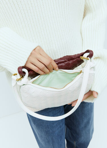 Bottega Veneta 스몰 제멜리 숄더백 화이트 bov0255077
