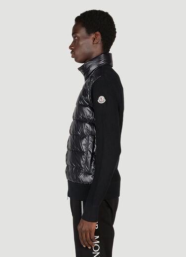 Moncler Quilted Cardigan Black mon0153028