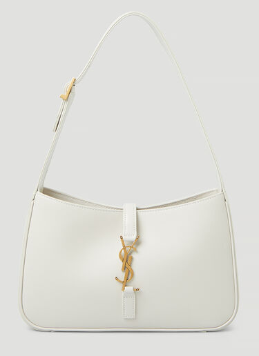 Saint Laurent Le 5 á 7 Hobo Shoulder Bag  Cream sla0245053