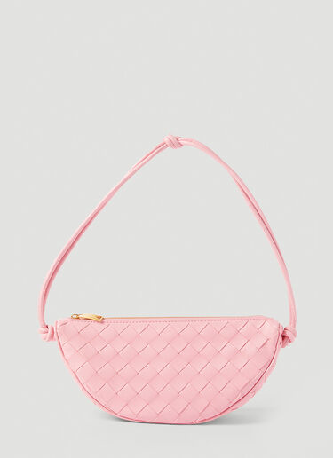 Bottega Veneta Half Moon Shoulder Bag Pink bov0251051