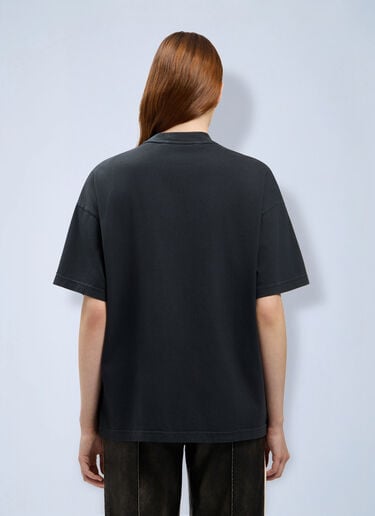 Palm Angels Palm Bra Loose T-Shirt Black pma0264176