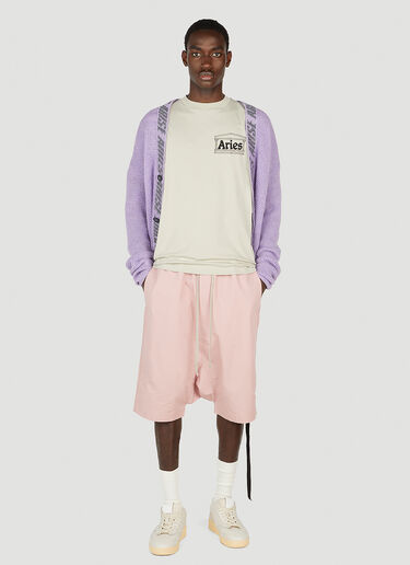 Aries Temple T-Shirt Grey ari0152006
